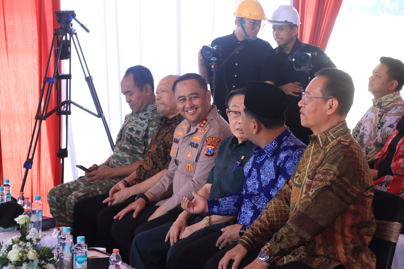 Perkuat Ketahanan Pangan dan Industri Nasional, Kapolres Gresik Hadiri Groundbreaking Pabrik Komplek Nitrat PT Bara Blasting Perkasa