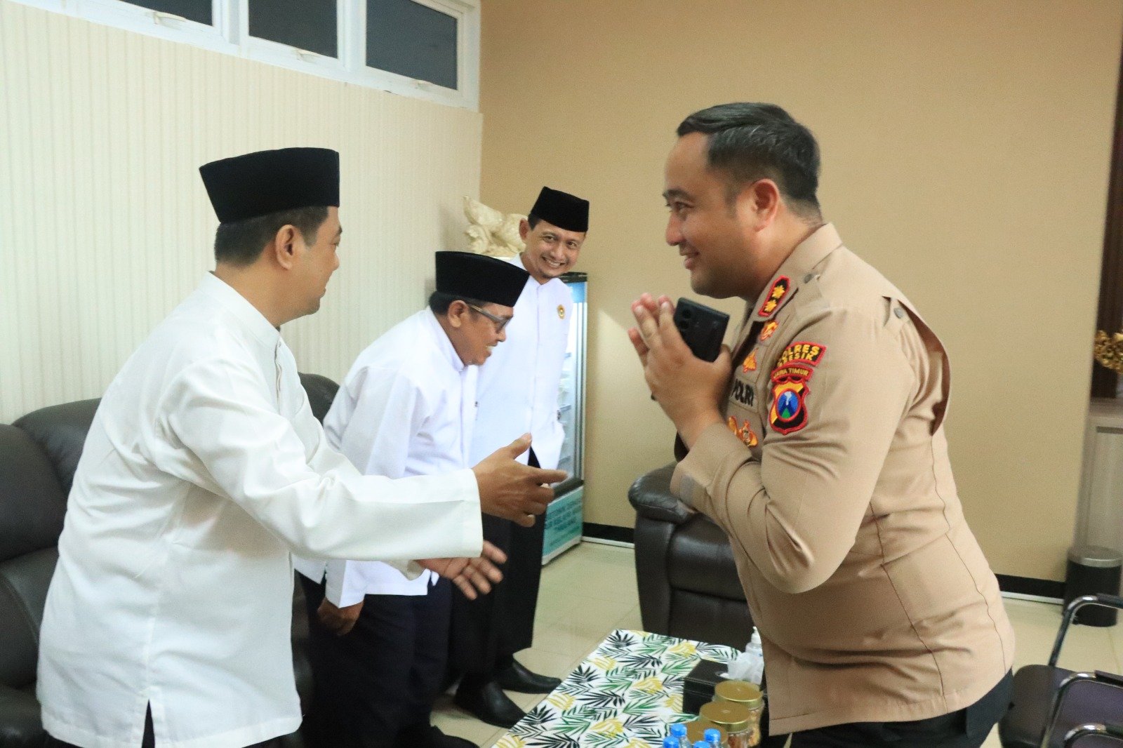 Kapolres Gresik Terima Silaturahmi DPD LDII, Perkuat Sinergi Jaga Kamtibmas