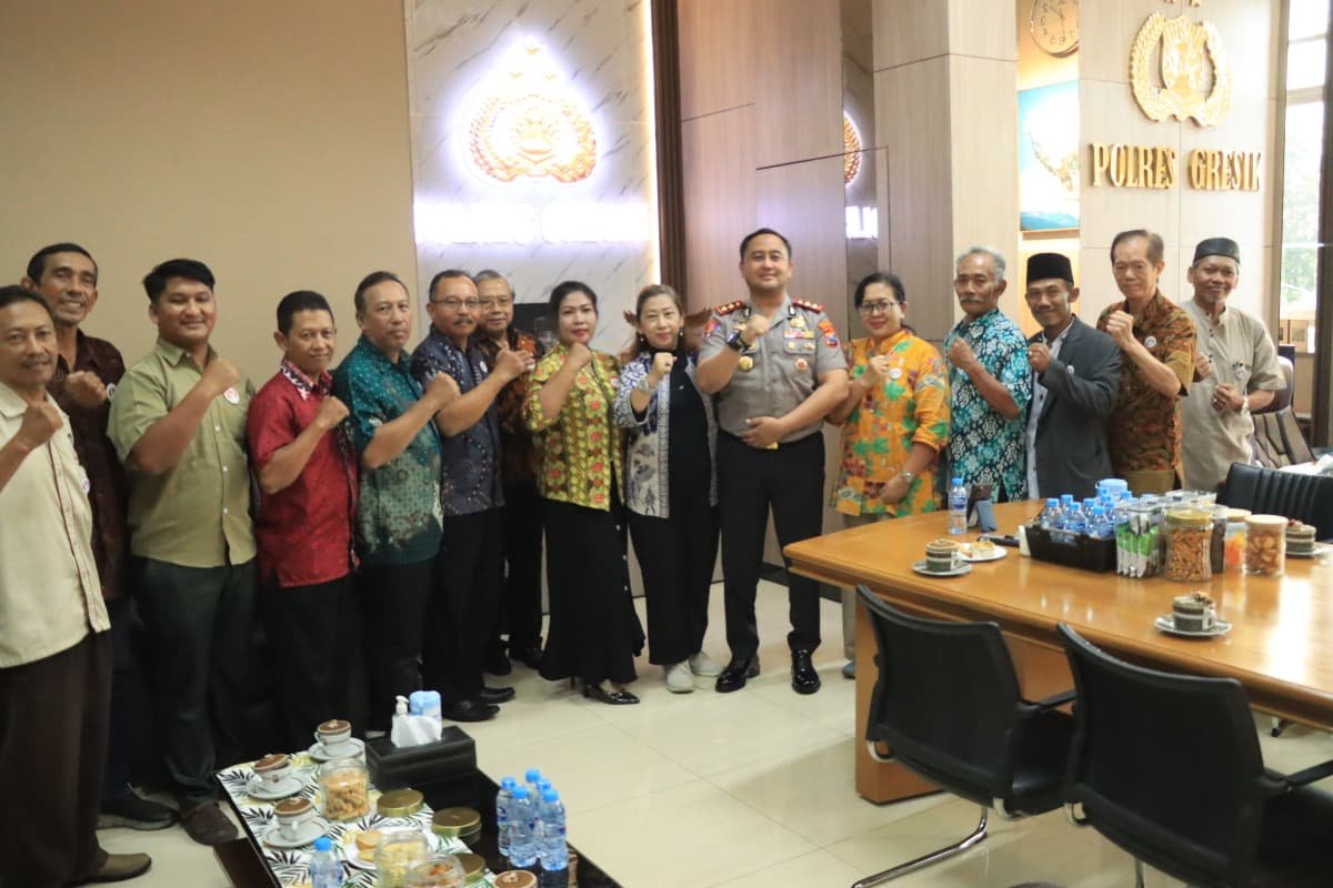 Kapolres Gresik Bersama Formagam Perkuat Sinergi Jaga Toleransi dan Kamtibmas