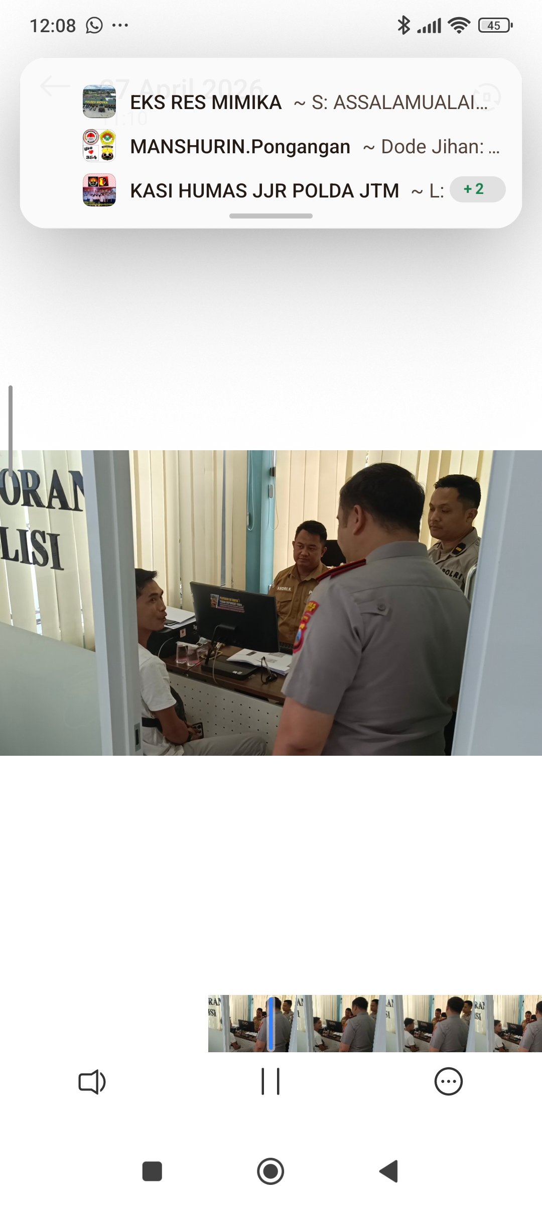 Pastikan Warga Terlayani Optimal, Kapolres Gresik Pantau SKCK hingga Layanan 110