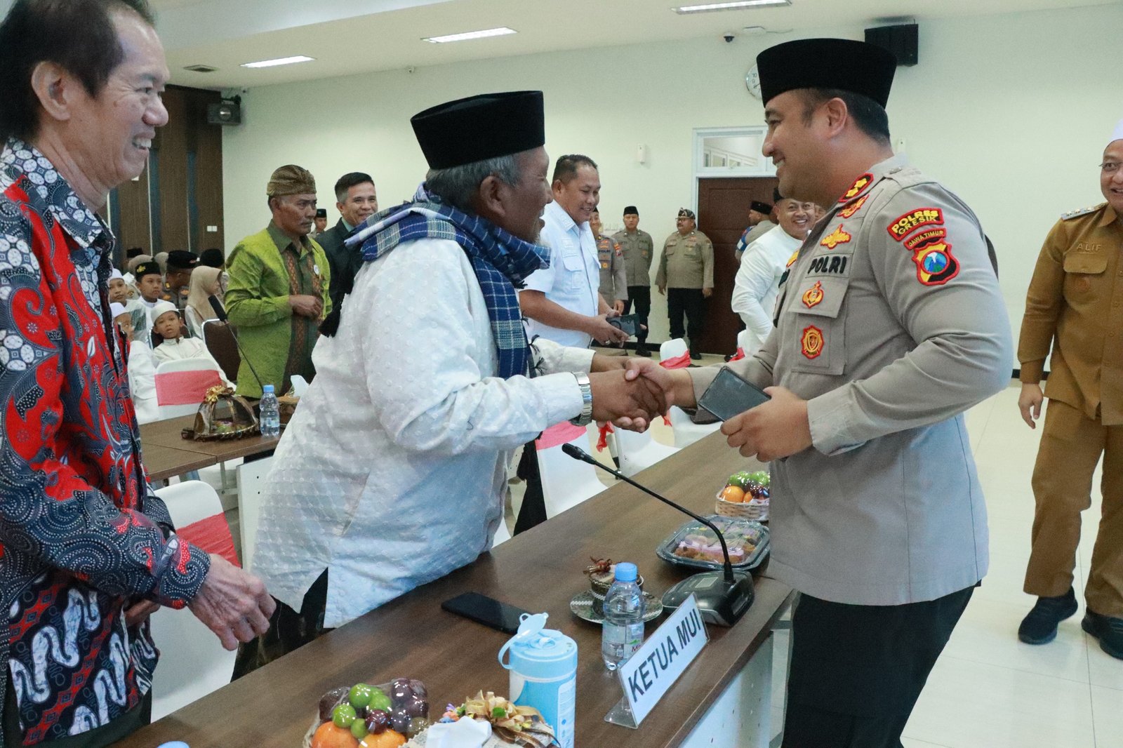 Polres Gresik Gelar Doa Bersama Lintas Agama Sambut Hari Bhayangkara ke-80, Perkuat Sinergitas dan Kerukunan