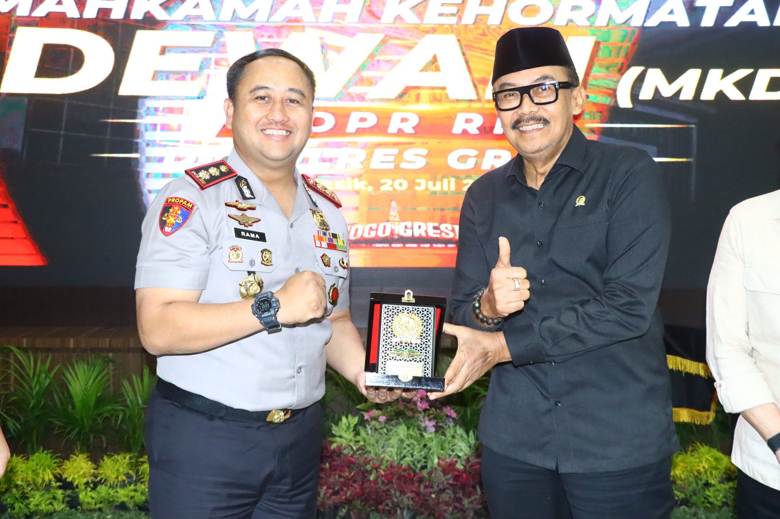Sinergi Jaga Marwah Lembaga Negara, MKD DPR RI Kunjungi Polres Gresik Perkuat Kolaborasi dan Pengawasan TNKB Khusus