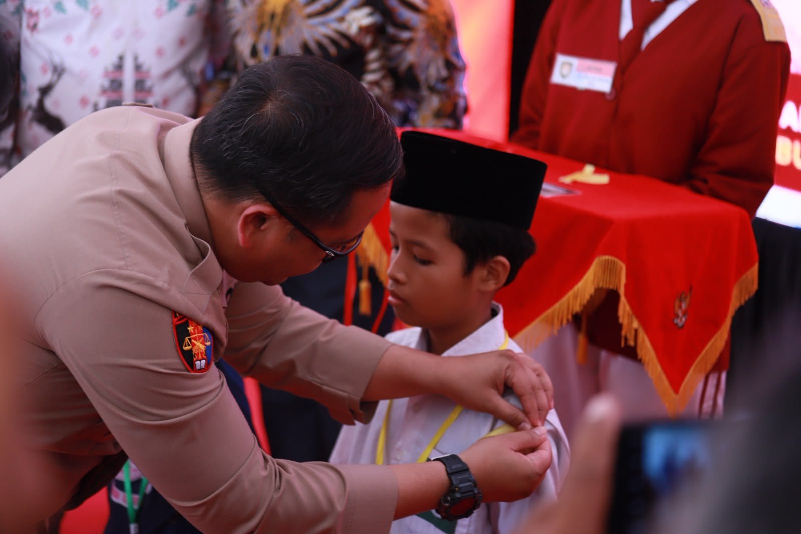 Hadiri MPLS Sekolah Rakyat Gresik, Kapolres AKBP Ramadhan Nasution Tegaskan Komitmen Polri Dukung Pendidikan Berkualitas
