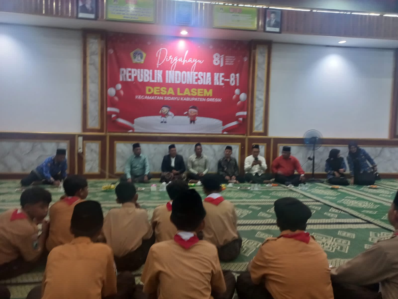 Malam Tasyakuran HUT RI ke-81, Muspika se-Kabupaten Gresik Gelar Doa Bersama